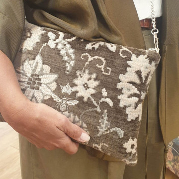 Montchalet - Borsa pochette in velluto   